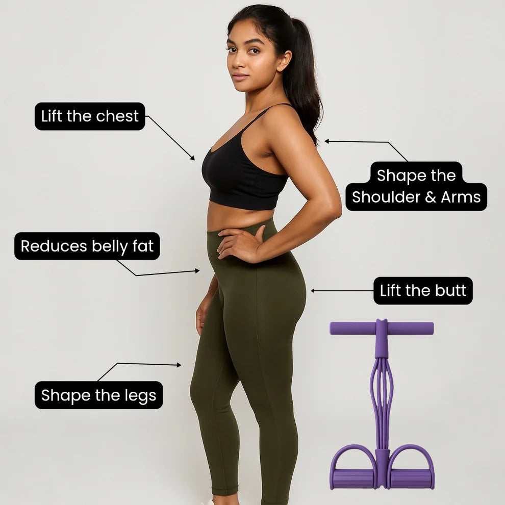 🔥Yoga Pedal Puller Resistance Band Fitness Equipment✨